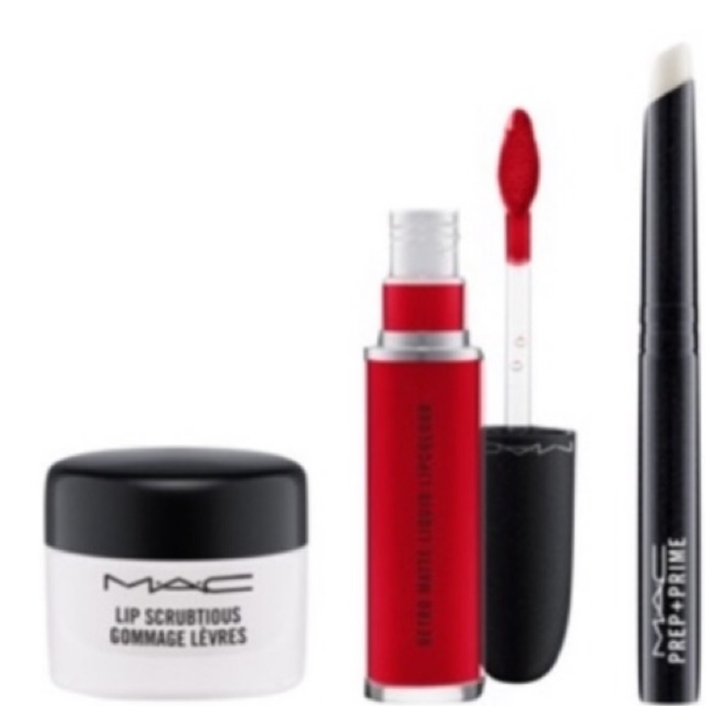 NIB MAC Travel Exclusive Lip Kit Red - Picture 2 of 4